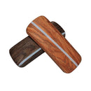 Hard Wooden Grain Spectacle Box Reading Glasses Sunglasses Storage Case T0F4