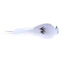 2pcs White Feather Artificial Foam Doves Lover Peace Doves Bird Home Decor