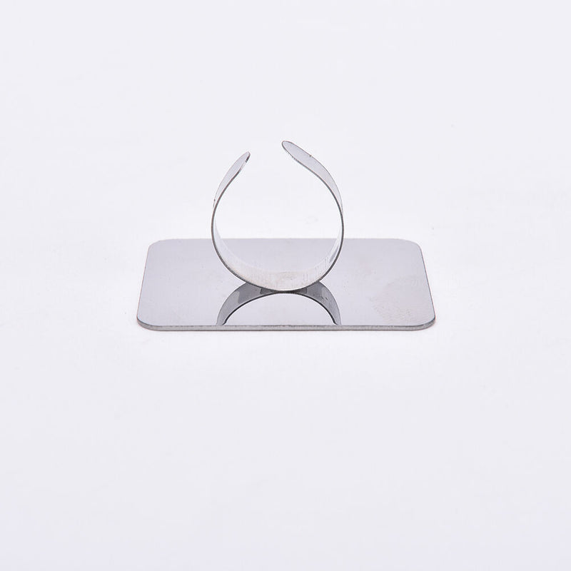 Palette Adjustable Ring for Nail Art Foundation Mixing Makeup Stainless Steel Bj