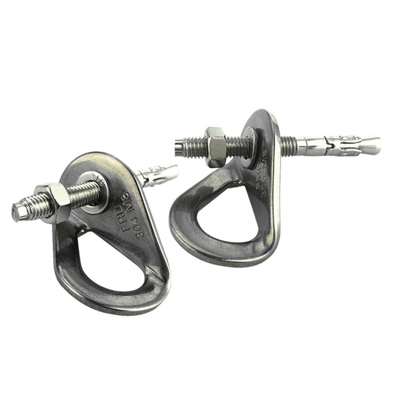 4Pcs 35KN Outdoor Rock Climbing Anchor Set Bolt Hanger Expansion Screw Piton