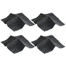 200x100mm Car Paint Scratch Repair Cloth Nano Scratch Remover Rag (4pcs)