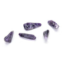 100g Natural Purple Amethyst Point Quartz Crystal Rough Rock Specimen HealingSPS