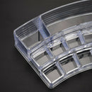 17 Grids Acrylic Microblading Pen Box Display Storage Cases Brow Tattoo  EXI