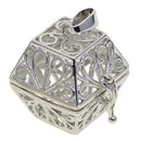 Blank Beads Cage Pendant Celtic Charms Locket Pendant Settings DIY Necklace