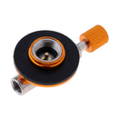Camping Gas Stove Valve Flat Cylinder Switch Burner Interface Valve 52*32mm