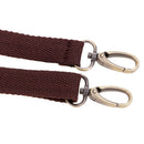 Adjustable Canvas Shoulder Bags Strap Handbag Replacement 120cm Coffee