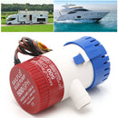 2.2A 500GPH 12V Non-automatic Marine Electric Submersible Bilge Pump
