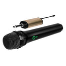 Wireless Dynamic Microphone, UHF Cordless Microphone System with Portable R D3D2