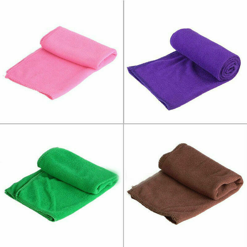 Pet Supply Fast Drying Grooming Microfiber Towel Blanket For Pet AU Dog Cat P8N2