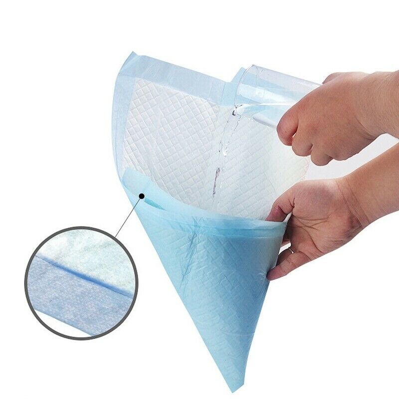 100Pcs Super Absorbent Pet Diaper Dog Training Pee Pads Disposable Healthy NE1T8