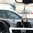 Mini Dream Catcher For Car Beaded Natural Feathers And Handmade R9P9