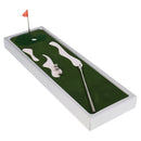 Mini Novelty Table Top Golf Game Board Game Golf Putting Green with Putter Ball