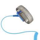 Antistatic ESD Wristband Metal Adjustable Grounding Strap Blue F6L8
