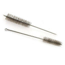 2 Pcs 32cm Long 30mm Diameter Stainless Steel Wire Tube Cleaning Brush C8V3