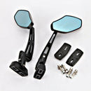 Black Motorcycle Rear View Mirror For Suzuki Gsxr 600 750 1000 Ostrich Sv65
