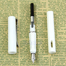 Hot High Quality White Jinhao 599Medium Nib Fountain Pens New