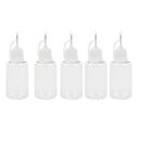 5Pcs Needle Tip Dripper Filler Empty Plastic Precision Dropper Bottles 30ml