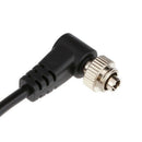 3.5mm Flash Sync Cable Cord with Screw Lock to Male Flash PC for Nikon PIXE