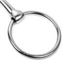 Loose  Horse Bit Simply Broken Bradoon Bit with Sliding Rings