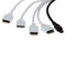 Car Lamp 4 Voice control Light The Car Foot Atmosphere Lamp 7 Colour