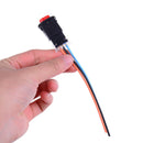 2x Motorcycle hazard light switch warning flasher emergency signal w/3 wires BX