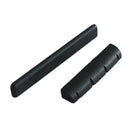2pcs Ebony Slotted Nut & Saddle Set for 4 String Ukulele Guitar High Quality