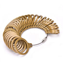 Hot ! Plastic Finger Ring Sizer Tool Jewelry Measure Gauge Equipment EU 43-74 FT