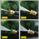 Car Cleaning Car Washer Wand Tips Metal Jet Lance Spear Nozzle With 5 Quick