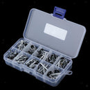 80PCS/set Ceramic Fishing Rod Guides Tips Top Eye Rings Line Repair Kit 10 Sizes