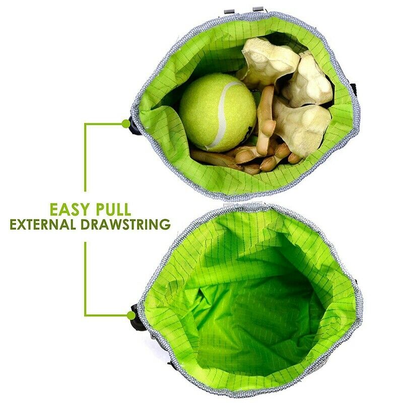Dog Treat Training Pouch Easily Carries Pet Toys, Kibble, Treats Built-In P Y2K3