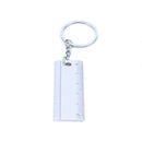 Key Ring Metal Ruler - Decoration for bags O9Z8