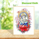 5D DIY Special Shaped Diamond Painting Elephant Trunk Buddha Embroidery Kit