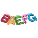 Funky Fun Colorful Magnetic Letters A-Z Wooden Fridge Magnets Kid toys Educ