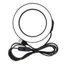 80 LED Selfie Ring Light Brightness Adjustable Photo Light 4.7inch(White Light)