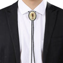 Glow In The Dark Tribal Leather Bolo Tie Western Cowboy Cowgirls Jewelry