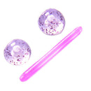 5Pcs/Set Mixed Acrylic Ball Barbell Soft Bar Tongue Ring Studs Body Piercing  JR