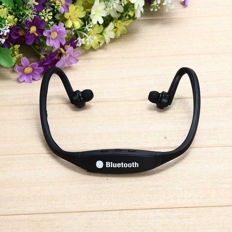 Sport Wireless Bluetooth Stereo Headphone Headset Earphone(Blcak) A
