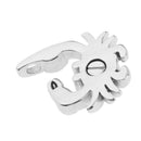 Cute Crab Shape Stainless Steel Memorial Pendant Keepsake Urn Ashes Holder
