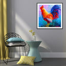 5D DIY Full Drill Diamond Painting Rooster Cross Stitch Mosaic Craft Kit