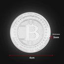 Silk Road Physical Bitcoins Souvenir Medal Coin Home Collectible Gifts