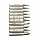 10pcs Magnetic Precision Screwdriver Bit Set Multifunctional Hex Torx Head H9X7