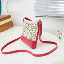 Hollow Hit Color Bucket Bag Fashion Wild Messenger Bag Lady Shoulder Bag