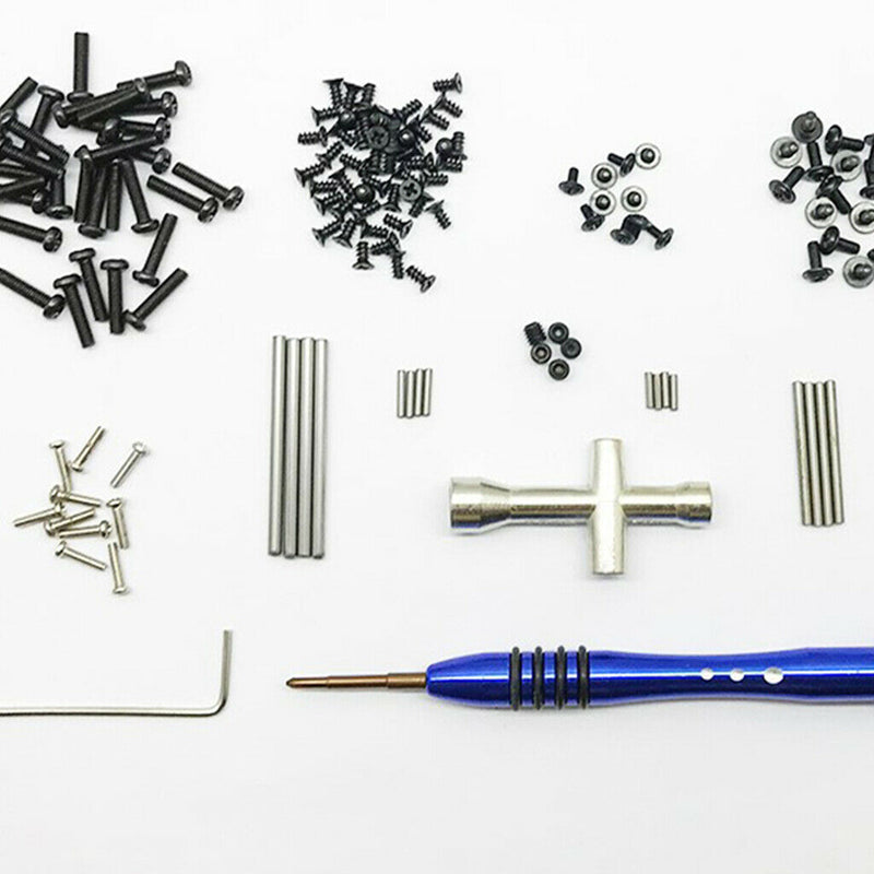 RC Crawler Car Screws & Nuts + Gearbox Upper Lower Housing for WLtoys 144001