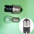 E27 to B22 Bayonet Cap to Edison Screw ES Light Bulb Fitting Converter Supp D1T0