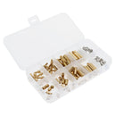 Assorted 120pcs M3 Male Female Hex Brass Spacer Stand-off Screw Nut Kits