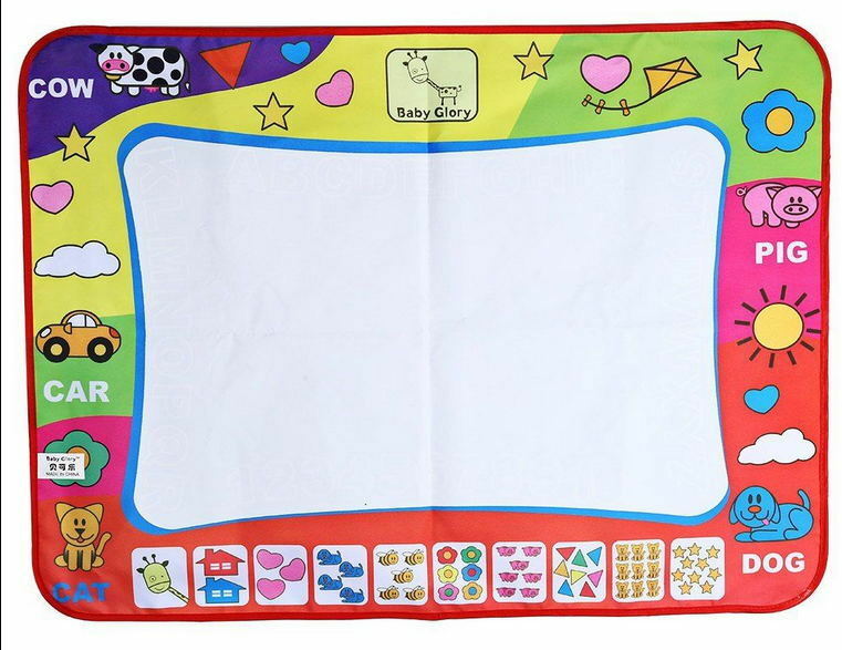 Enfants Aqua Doodle dessin jouets 29 * 19 tapis de peinture + 1 dessin de l'e 3C