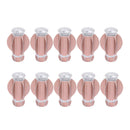 Curtain Rod Roman Rod Decoration Head Rod Plug Aluminum Alloy Flower Head D D3F7
