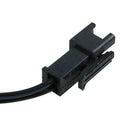 Standard 2 Pin Connector EL Wire Neon Strip Light 3 Way Splitter Cable Blac W1J3