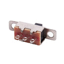 5 Pcs x On-Off 2 Position SPDT 1P2T Panel Mini Slide Switch Solder Lug SS12 O3E8