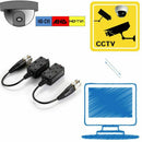 4 Pairs Split Joint Mini Cctv Bnc Hd-Cvi/Tvi/Ahd Passive Video Balun Transc